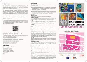 Cartographie street art - Saint Blaise