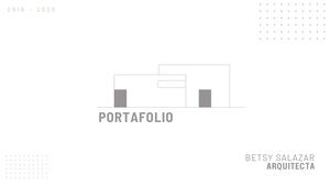 Presentación Portafolio Minimalista Blanco Beige