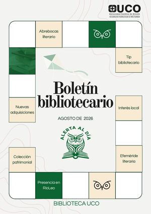 Boletín De Novedades Biblioteca UCO (08/2026)