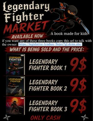 Legendary Fighter Book Sale