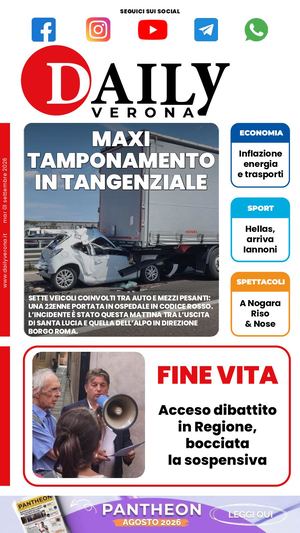 Daily Verona 01 Settembre 2026
