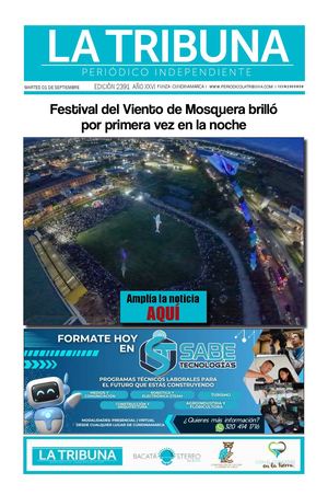 Diario 01 De Septiembre De 2026 Edición 2391