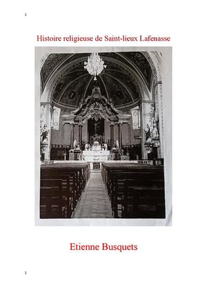 L'église Notre Dame De Lafenasse