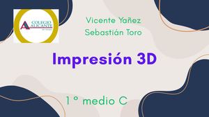 Impresión 3d
