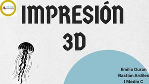 Impresión 3D