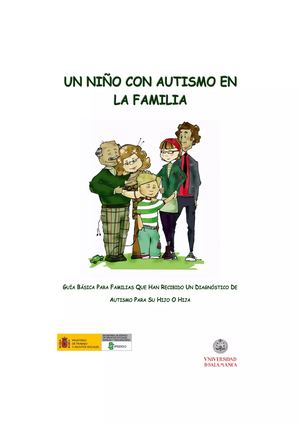 Un Niño Con Autismo En La Familia Guía Básica