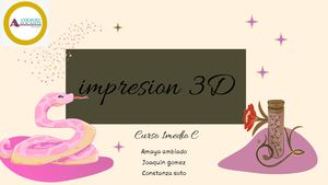 Impresión 3d