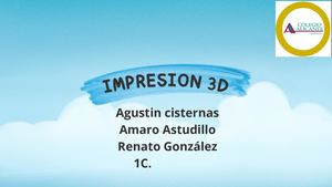 Impresión 3D