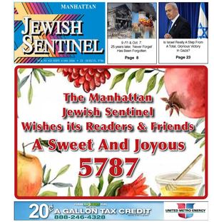 Jewish Sentinel 2026 09 04