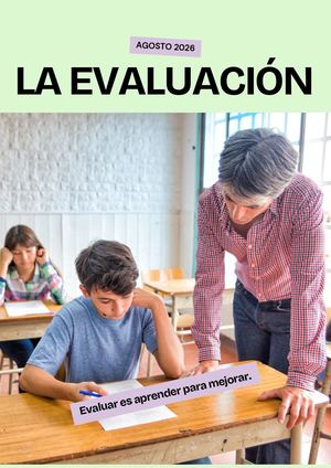 Revista Academica Educativa La Evaluacion