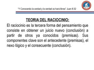 9 Teoria Del Raciocinio