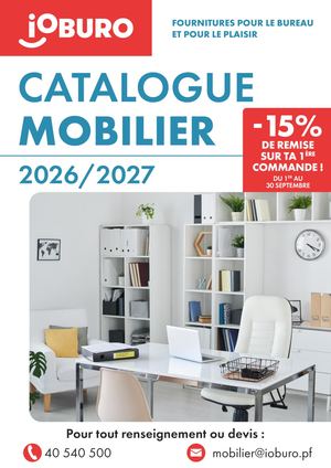 Catalogue Mobilier iOBURO 2026