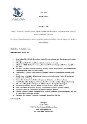 Annali D’italia №82 2026