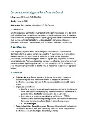 Proyecto Sena Dispensador Inteligente G,c 902