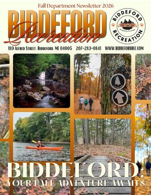 Biddeford Recreation Fall 2026 Dept Newsletter