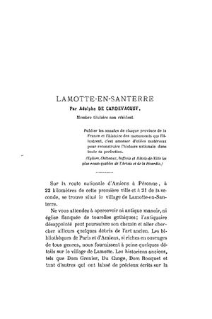 Cardevacque De 1880