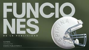 Funciones De La Publicidad