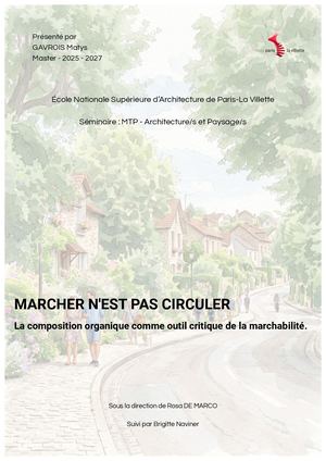 Gavrois Matys Mémoire D'étape