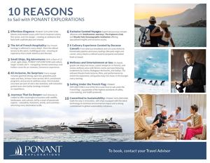 PONANT EXPLORATIONS | Top 10 Reasons to Sail-B2b2C
