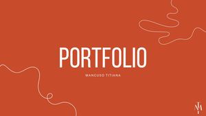 Portfolio Mancuso Titiana