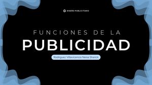 Función De La Publicidad- Rodríguez Villavicencio Neisa Shrarick