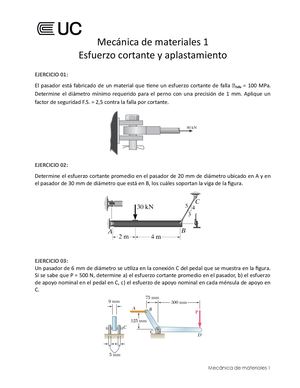 3 Esfuerzo Cortante Y Aplastamiento