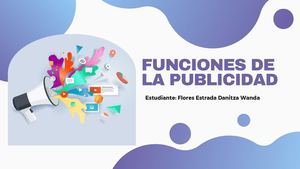 Funciones De La Publicidad
