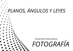 Planos, Ángulos Y Leyes