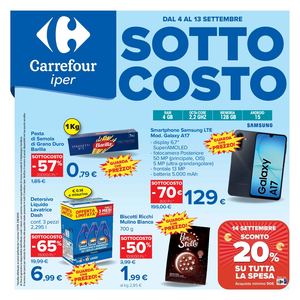 Volantino Carrefour Iper Dal 04 Al 13 Settembre 2026