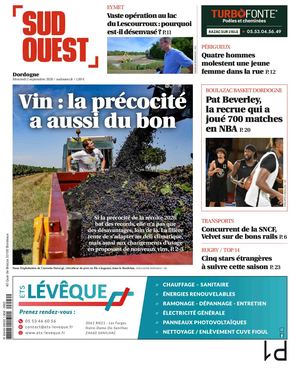 Sud Ouest 2 Septembre