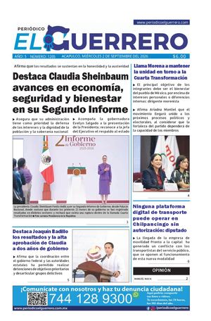 Miércoles 2 de septiembre del 2026