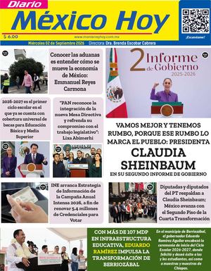 Mexico Hoy 02 Septiembre 2026 Ok