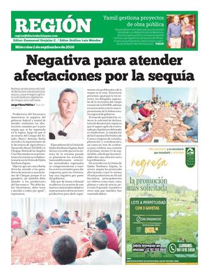 Region Miércoles 02 De Septiembre 2026