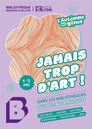Programme Automne des gones 2026