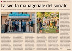 Il Faro Cooperativa Sociale ne Il Sole 24 Ore 02.09.2026