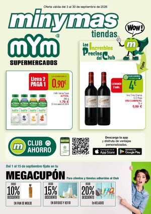 Oferta válida del 3 al 30 de septiembre de 2026