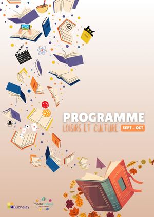 Programme Loisirs Et Culture Septembre - Octobre 2026