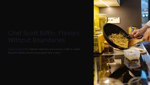 Chef Scott Biffin Flavors Without Boundaries