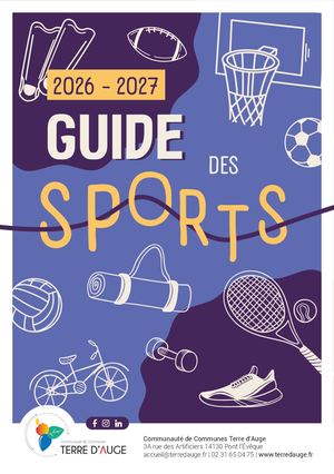 Guide Des Sports - Terre d'Auge - 2026