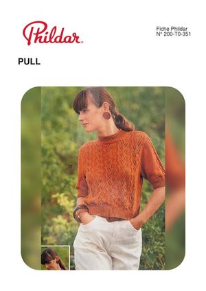Fiche Phildar 200 T0 351 Pull