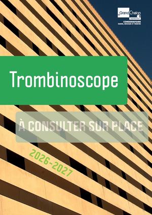 Trombinoscope 2026-2027