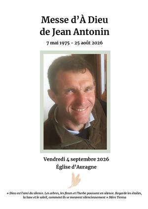 Livret De Messe Pour Jean VF