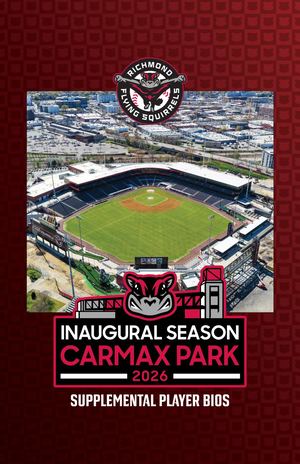 2026 Richmond Flying Squirrels Supplemental Player Bios
