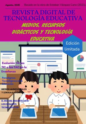 Revista Medios, recursos didácticos y tecnología educativ