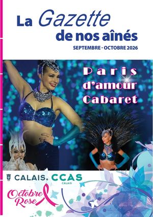 Gazette du CCAS de Calais Septembre - Octobre 2026