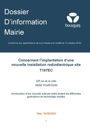 DIM Tourcoing 225 Rue De La Latte BT 20260603