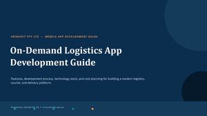On Demand Logistics App Development Guide