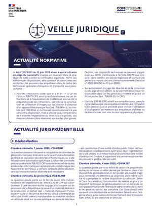 Veille Juridique #2501