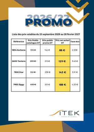 Liste De Prix Promo 20262027