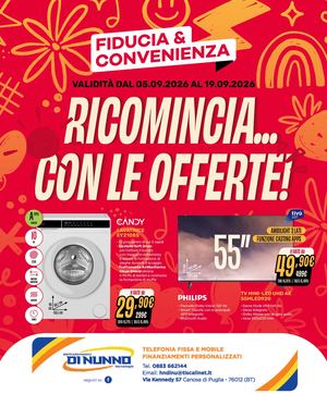 Volantino Fiducia & Convenienza Settembre Elettrodomestici Di Nunno
